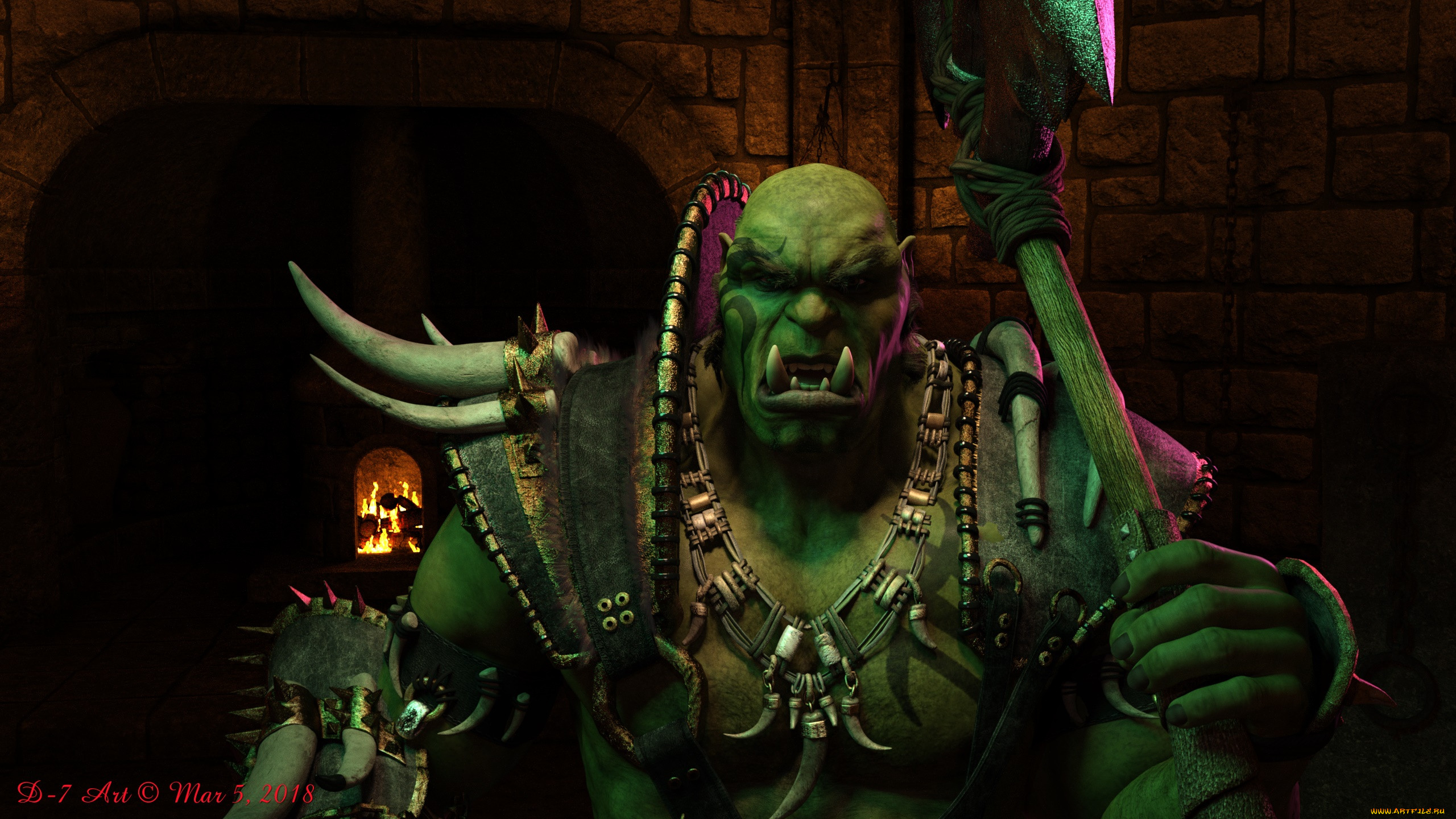 3 ,  , creatures, orc